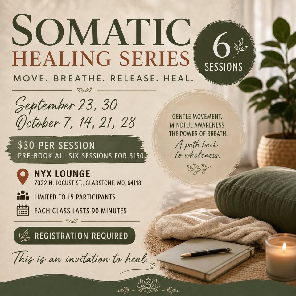 Somatic Healing Yoga Series presented by Joyful Gatherings Yoga at NYX